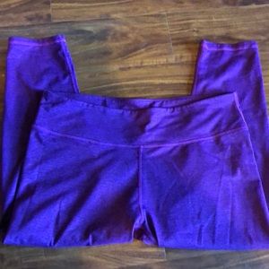 Purple fabletics leggings